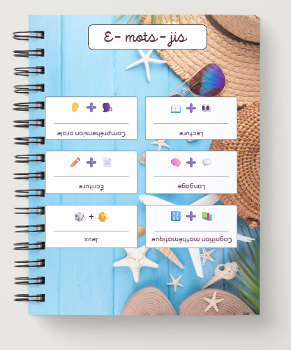Exercice cahier de vacances Orthophoniste 2026